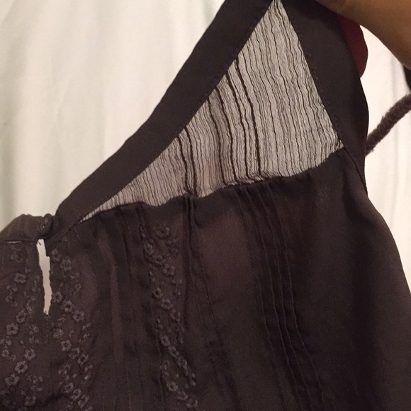 Urban Outfitters Mauve Flowy Top - Picture 2 of 5